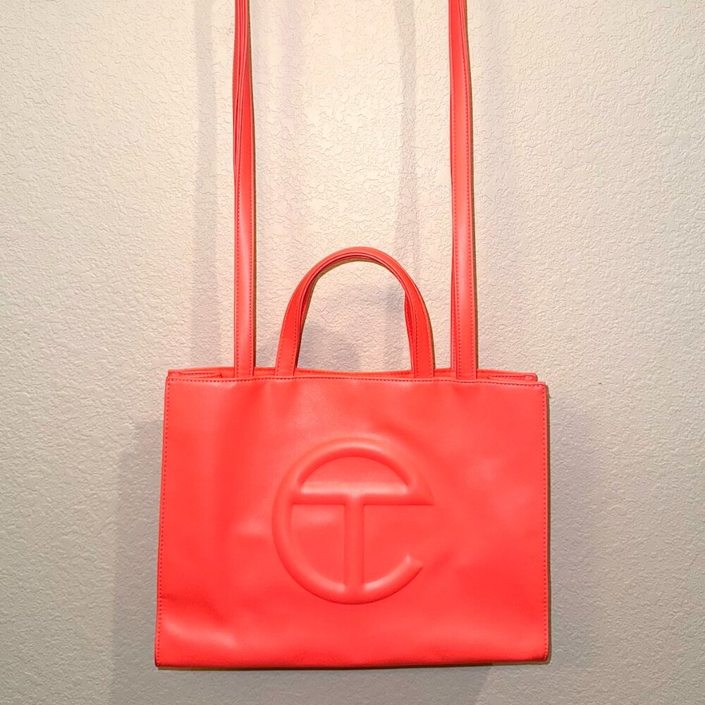 TELFAR MEDIUM SHOPPING BAG | HAZARD